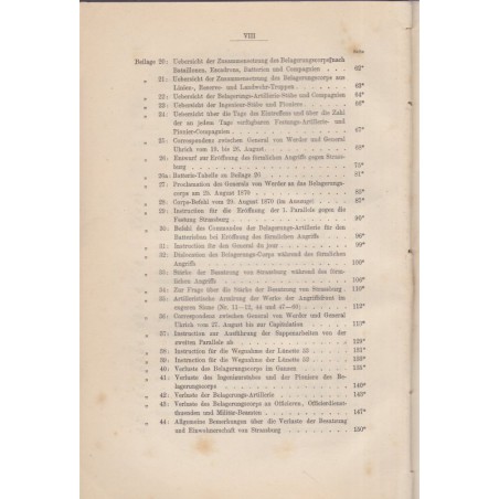 Belagerung von Strassburg im 1870, R. Wagner, 1878 - Siège et bombardement de Strasbourg en 1870, guerre franco-prussienne,