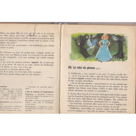Belles pages de français, cours élémentaire première année 1972, Tronchère