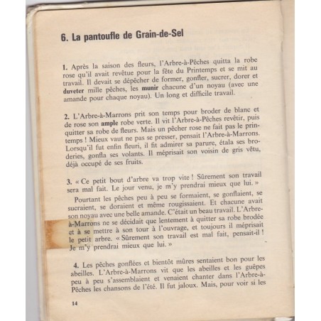 Belles pages de français, cours élémentaire première année 1972, Tronchère