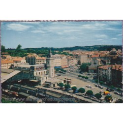 Bayonne, la gare - carte...