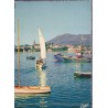 Hendaye, la Bidassoa, Fontarabie - carte postale département Pyrénées-Atlantiques, bateaux