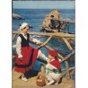 Groupe folklorique Chelitztarrak, Biarritz enfants basques - carte postale département Pyrénées-Atlantiques, folklore