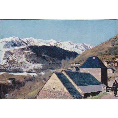 Super-Saint-Lary, église de Soulan - carte postale département Hautes-Pyrénées