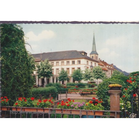 Niederbronn-les-Bains, le casino - carte postale département Bas-Rhin,  station de cure