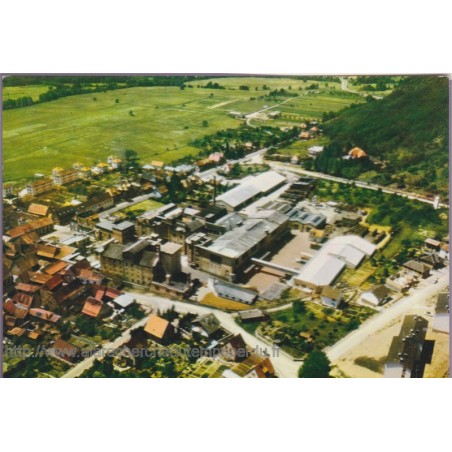 Mutzig, Brasserie Wagner, vue aérienne, carte postale département Bas-Rhin, carte publicitaire, vins, bière,