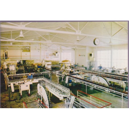 Mutzig, Brasserie Wagner, hall d'embouteillage, carte postale département Bas-Rhin, carte publicitaire, vins, bière,