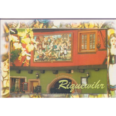 Riquewihr, Restaurant du Dolder - carte postale département Haut-Rhin, carte publicitaire