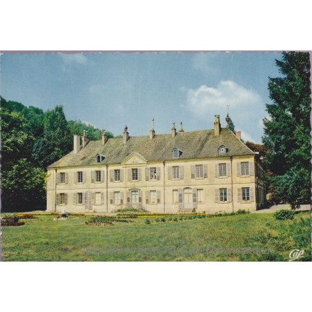 Cirey-les-Bellevaux, le château, façade principale - carte postale département Haute-Saône, châteaux