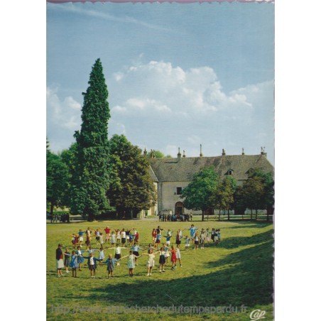 Cirey-les-Bellevaux, le château, le parc - carte postale département Haute-Saône, châteaux
