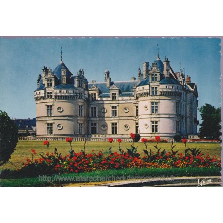 Le Lude, château - carte postale département Sarthe