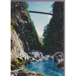 Pont de l'Abîme sur le Chéron - carte postale département 74 Haute-Savoie