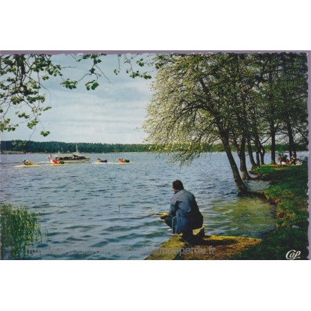 Saint-Ferréol, le lac - carte postale département 74 Haute-Savoie