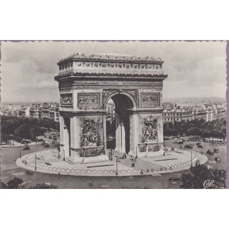 Paris, l'Arc de Triomphe - édition spéciale de la Tour Eiffel, carte postale Paris