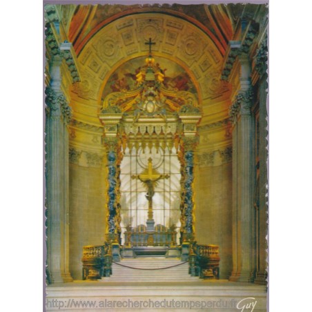 Les Invalides, le grand-autel - carte postale Paris
