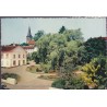 Bains-les-Bains, le parc et l'église - cartes postales Vosges 88