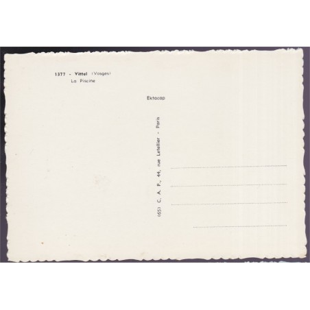 Vittel, la piscine - cartes postales Vosges 88