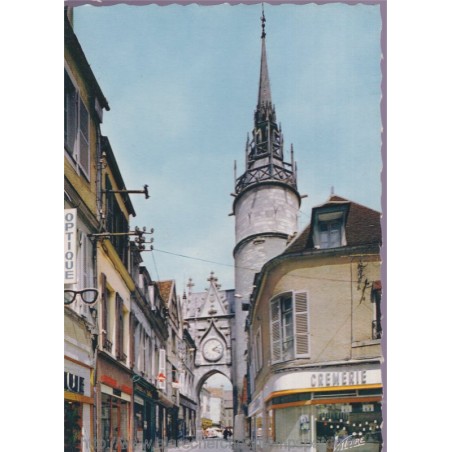 Auxerre, la tour de l'horloge - cartes postales Yonne 89