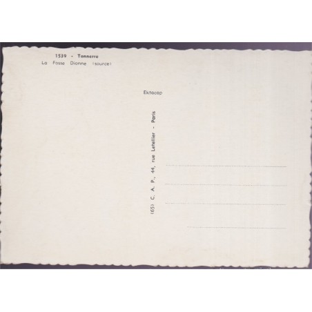 Tonnerre, la Fosse Dionne - cartes postales Yonne 89