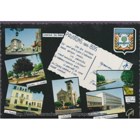 Pavillons-sous-Bois, souvenir - carte postale multi-vues Seine-Saint-Denis 93