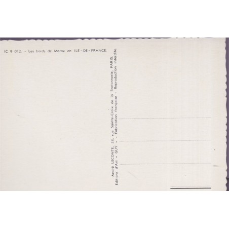 Les bords de la Marne - cartes postales Val-de-Marne 94, bateaux