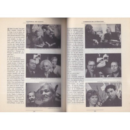 Saisons d'Alsace N°110, où va l'Alsace, 1990 - régionalisme, revues alsatiques