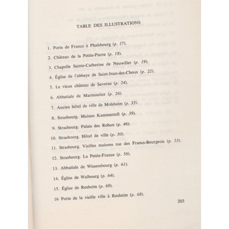 L'Alsace et les Vosges inconnues, guide-itinéraires, Georges Pillement, 1979 - tourisme Alsace