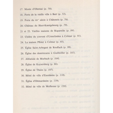 L'Alsace et les Vosges inconnues, guide-itinéraires, Georges Pillement, 1979 - tourisme Alsace