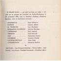 Le Grand Bailli, pièce historique XVe siècle, Solange Gilodi, 1958 - Théâtre alsacien, dédicacé numéroté, Alsace Thann