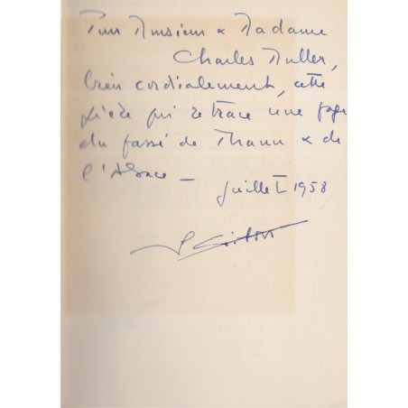 Le Grand Bailli, pièce historique XVe siècle, Solange Gilodi, 1958 - Théâtre alsacien, dédicacé numéroté, Alsace Thann