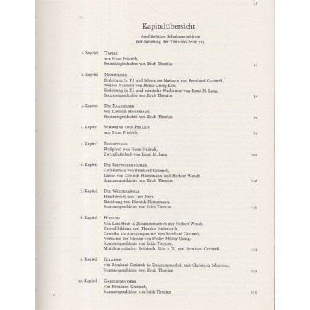 Enzyklopädie des Tierreiches, Säugetiere 4, Grzimeks Tierlebens, 1968 - Tiere, zoologie, encyclopédie, animaux sauvages,