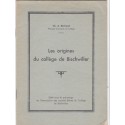 Les origines du collège de Bischwiller, Bertrand