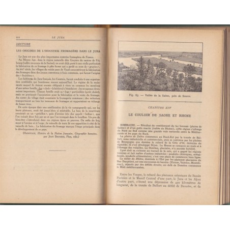 La France, étude régionale, et l'Union Française, classe de 3e, Hallynck et Ferré, 1948 - manuels de géographie