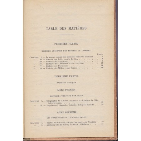 Histoire ancienne, Orient, Grèce, Rome, Alfred Baudrillard, 1914 - Antiquité, manuels d'histoire
