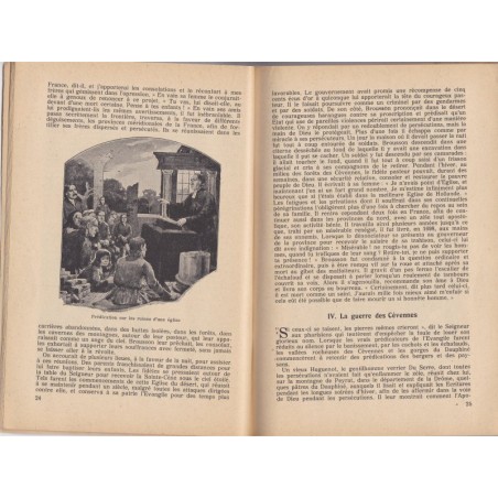 L'église du désert, Henri Fliedner - Protestantisme, histoire Huguenots, évangéliste,
