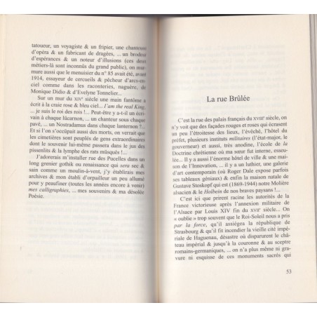 Rêveries d'un promeneur strasbourgeois, Jean-Paul Klée, 2001 - Strasbourg, littérature alsacienne