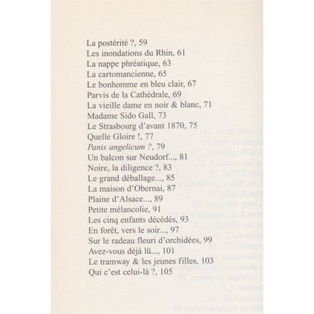 Rêveries d'un promeneur strasbourgeois, Jean-Paul Klée, 2001 - Strasbourg, littérature alsacienne