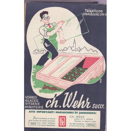 Der praktischer Gartenbau im Elsass, Adolphe Fabian, 1949 - jardinage, Alsace, botanique,