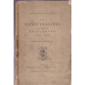 Les anniversaires glorieux de l'Alsace 1781-1848, Le Roy de Sainte-Croix, 1881 - histoire de l'Alsace