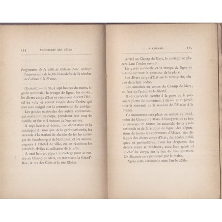 Les anniversaires glorieux de l'Alsace 1781-1848, Le Roy de Sainte-Croix, 1881 - histoire de l'Alsace
