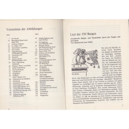 Burgenfahrten Elsass und Queichgau, Ernest Wurch, 1977 - châteaux d'Alsace