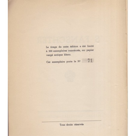 'S Fanschter uf ! Ouvrez la fenêtre ! Victor Schmidt, Quodlibet, 1939 - poète alsacien, livre numéroté, dialecte alsacien