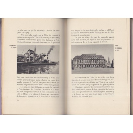Le port de Strasbourg, Port Autonome de Strasbourg, 1948 - Alsace, transports, commerce fluvial, fleuves