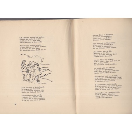 Zig-zag, elsässischi Gedichtle vom Charlot Beyer, 1931 - poète alsacien, dialecte alsacien