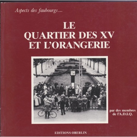 Le Quartier des XV et l'Orangerie, Strasbourg, Trocmé, aspects des faubourgs, 1985 - Alsace