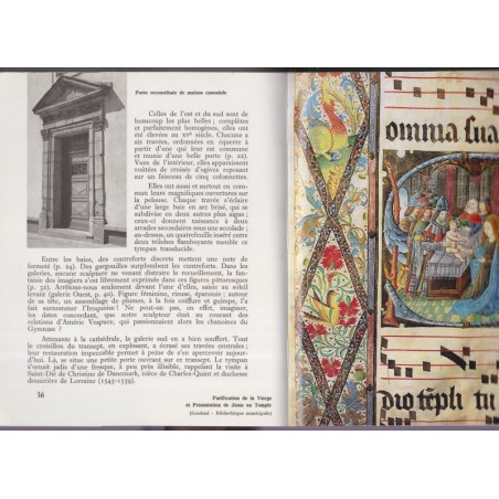 Saint-Dié, la cathédrale, Notre-Dame et son cloître, Chanoine Laurent, 1968 - Vosges, églises