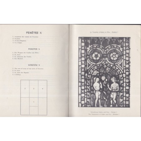 Les verrières médiévales de l'Eglise Réformée Saint-Etienne de Mulhouse, 1958 - protestantisme, Alsace