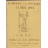 Domrémy la Pucelle, 11 mai 1991, 1931 Jeanne en procès, spectacle - Vosges,