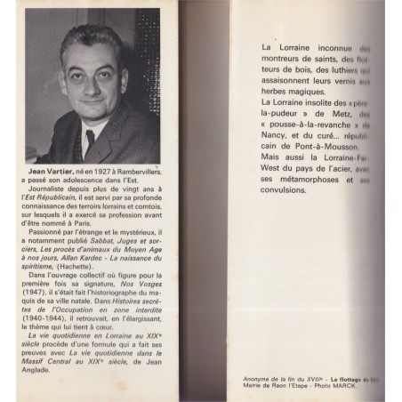 La vie quotidienne en Lorraine au XIXe siècle, Jean Vartier, 1973 - traditions populaires
