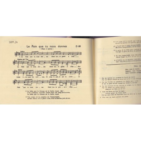 Les Vosges à Einsiedeln, à Notre-Dame des Ermites, 1976 - cantiques, pèlerinage, religion, Lorraine