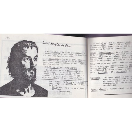 Les Vosges à Einsiedeln, à Notre-Dame des Ermites, 1976 - cantiques, pèlerinage, religion, Lorraine